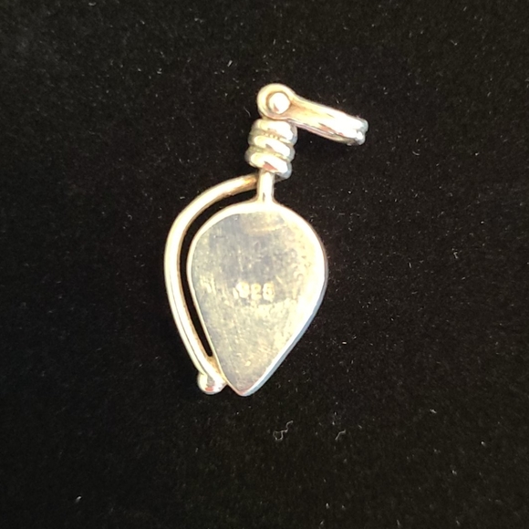 COPY - Latermer stone 925 silver pendant - Picture 3 of 6